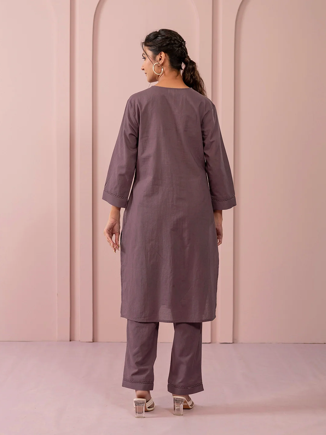 Embroidered Kurta Set