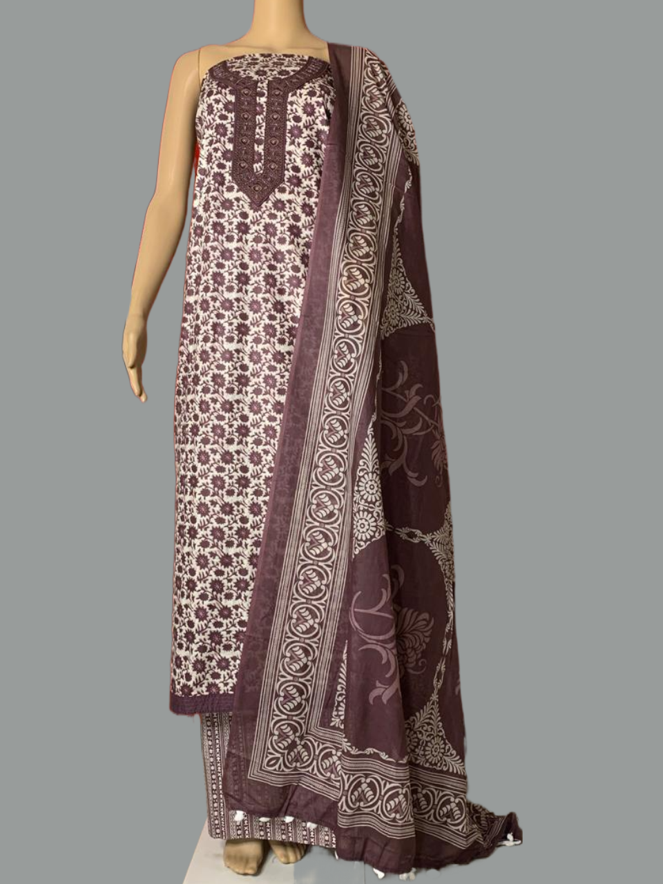 Cotton Unstitched Suit