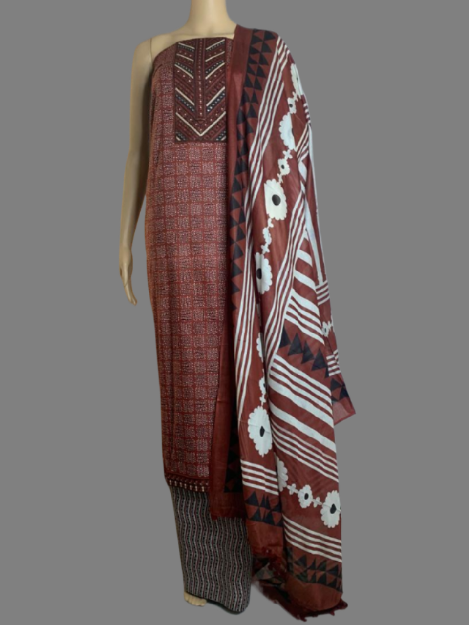 Cotton Unstitched Suit