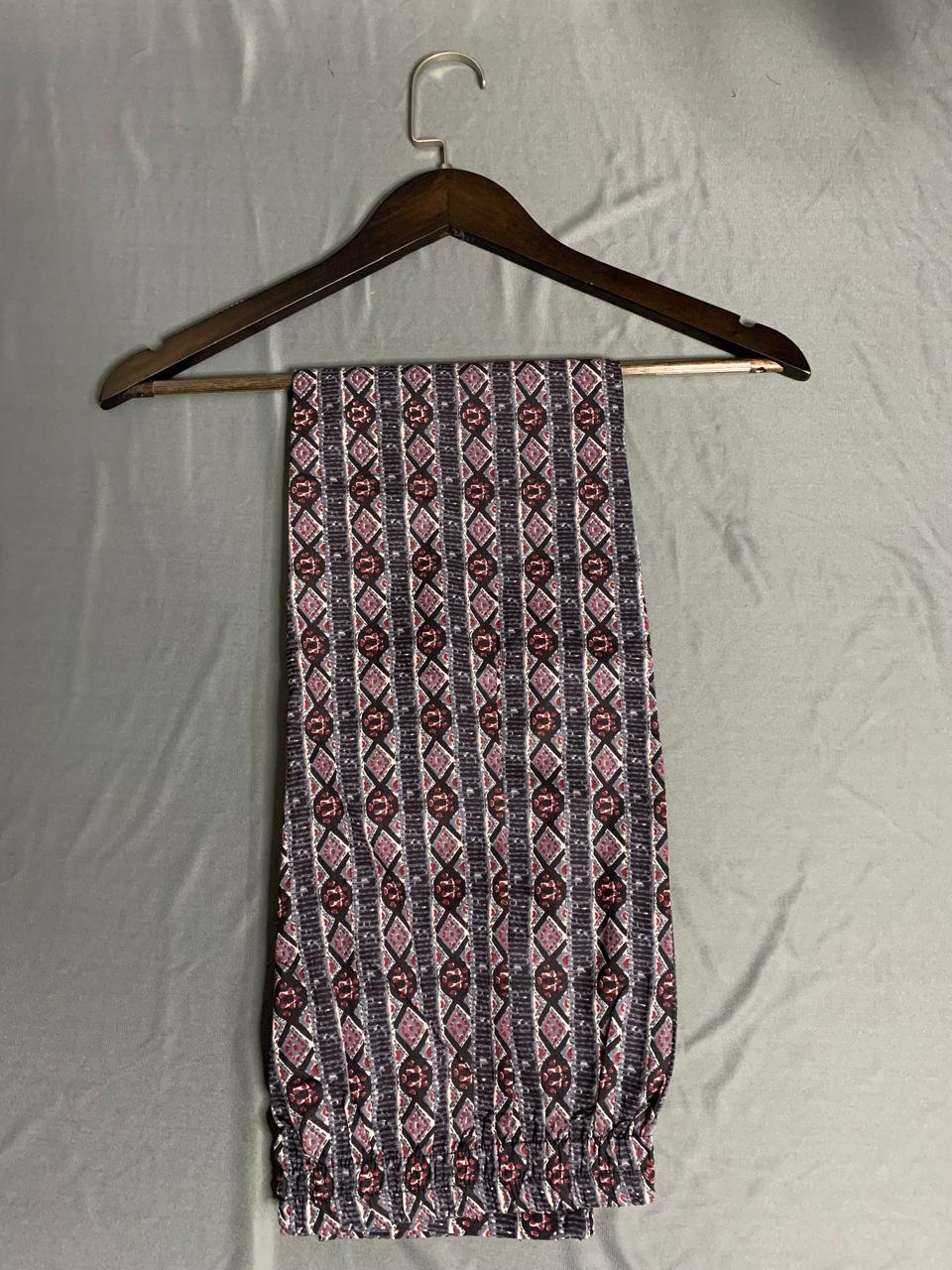 Cotton Anarkali Three Piece Set