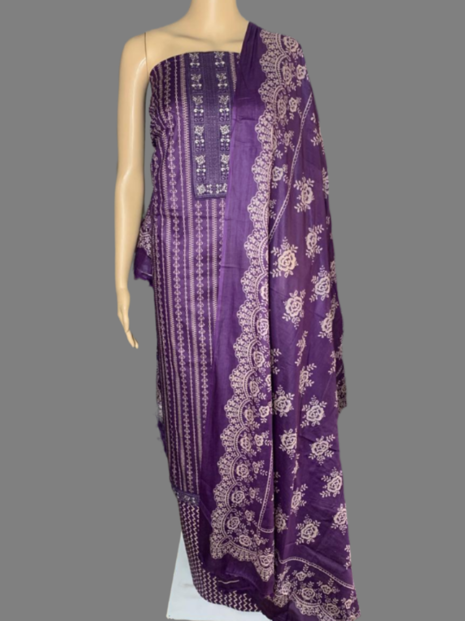 Cotton Unstitched Suit