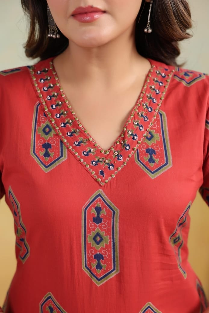 red