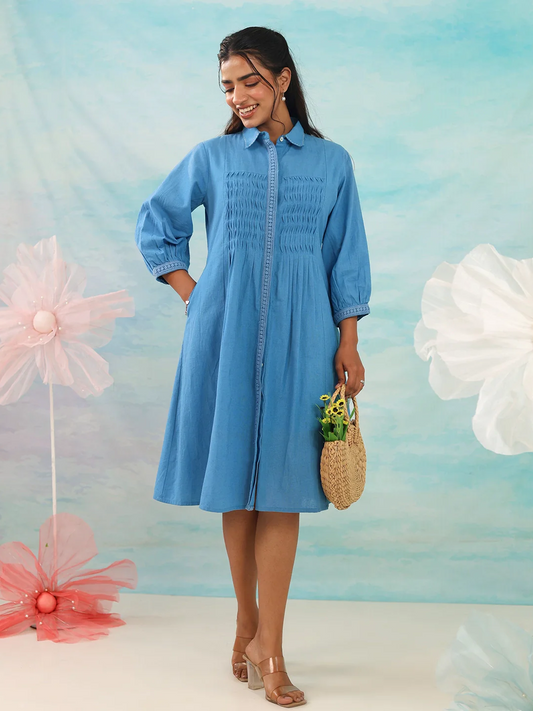 Solid Elegant Dress