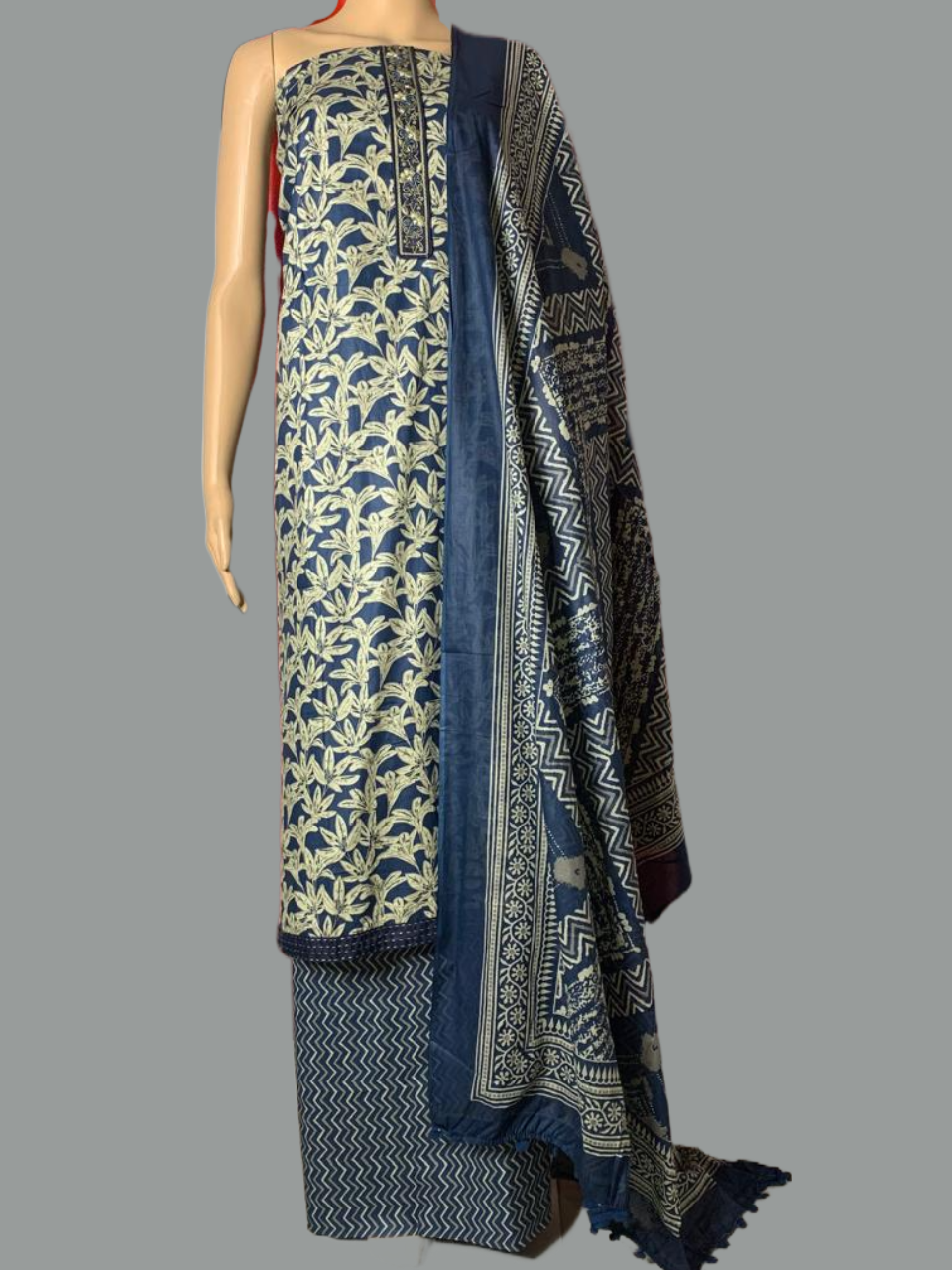 Cotton Unstitched Suit