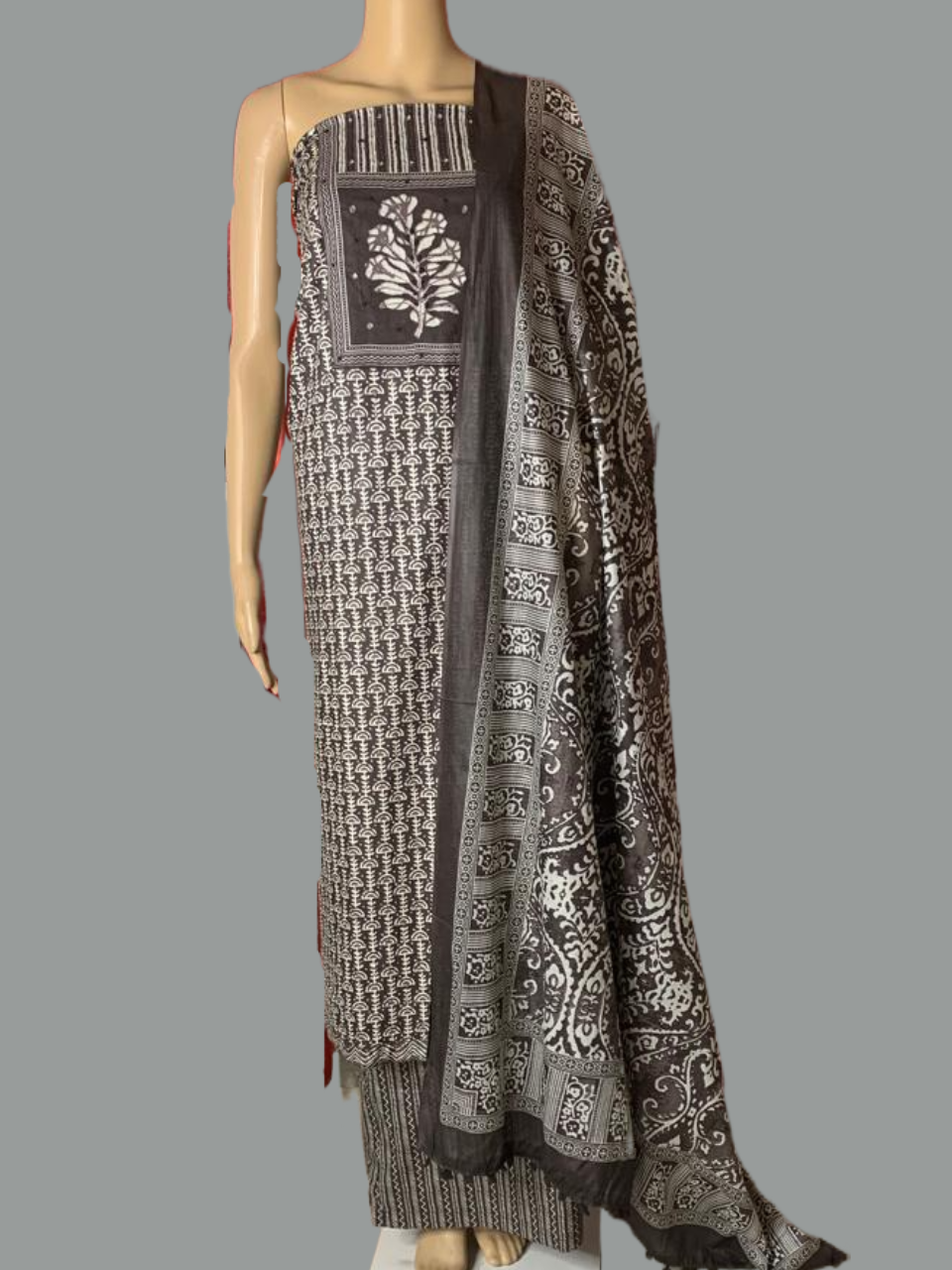 Cotton Unstitched Suit