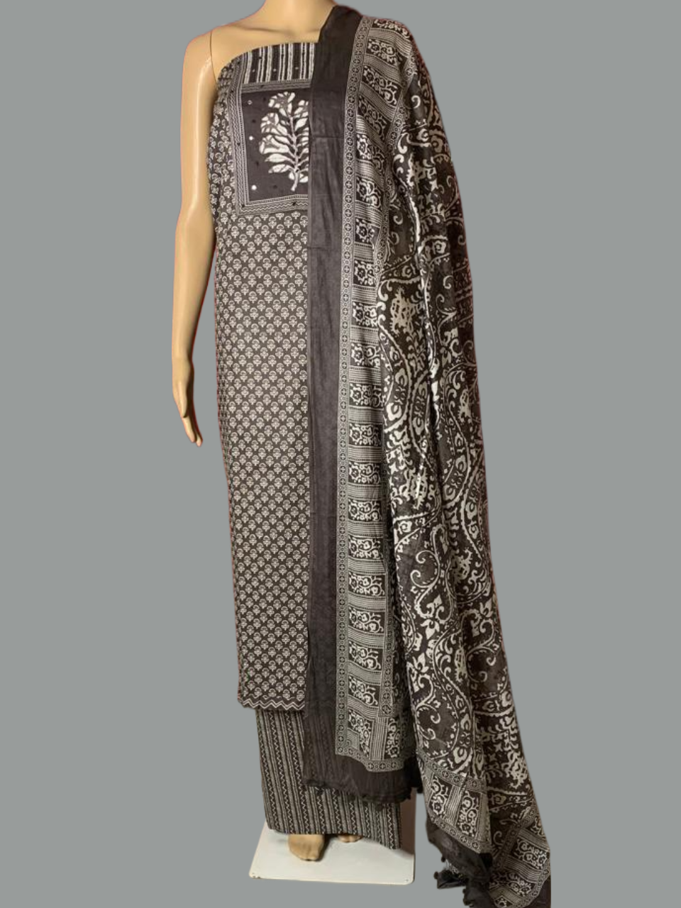 Cotton Unstitched Suit