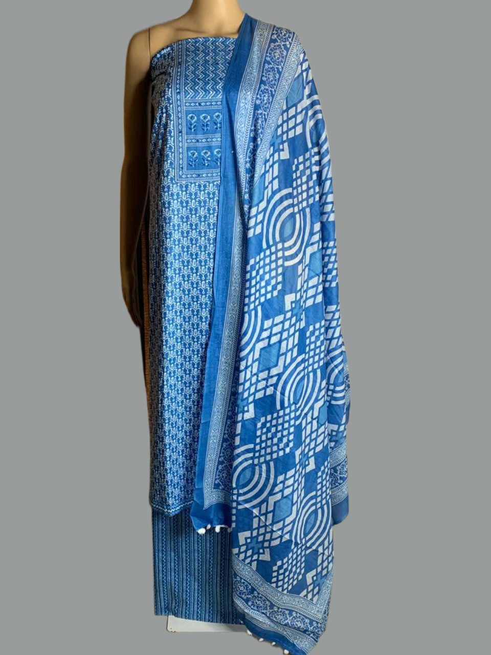 Cotton Unstitched Suit