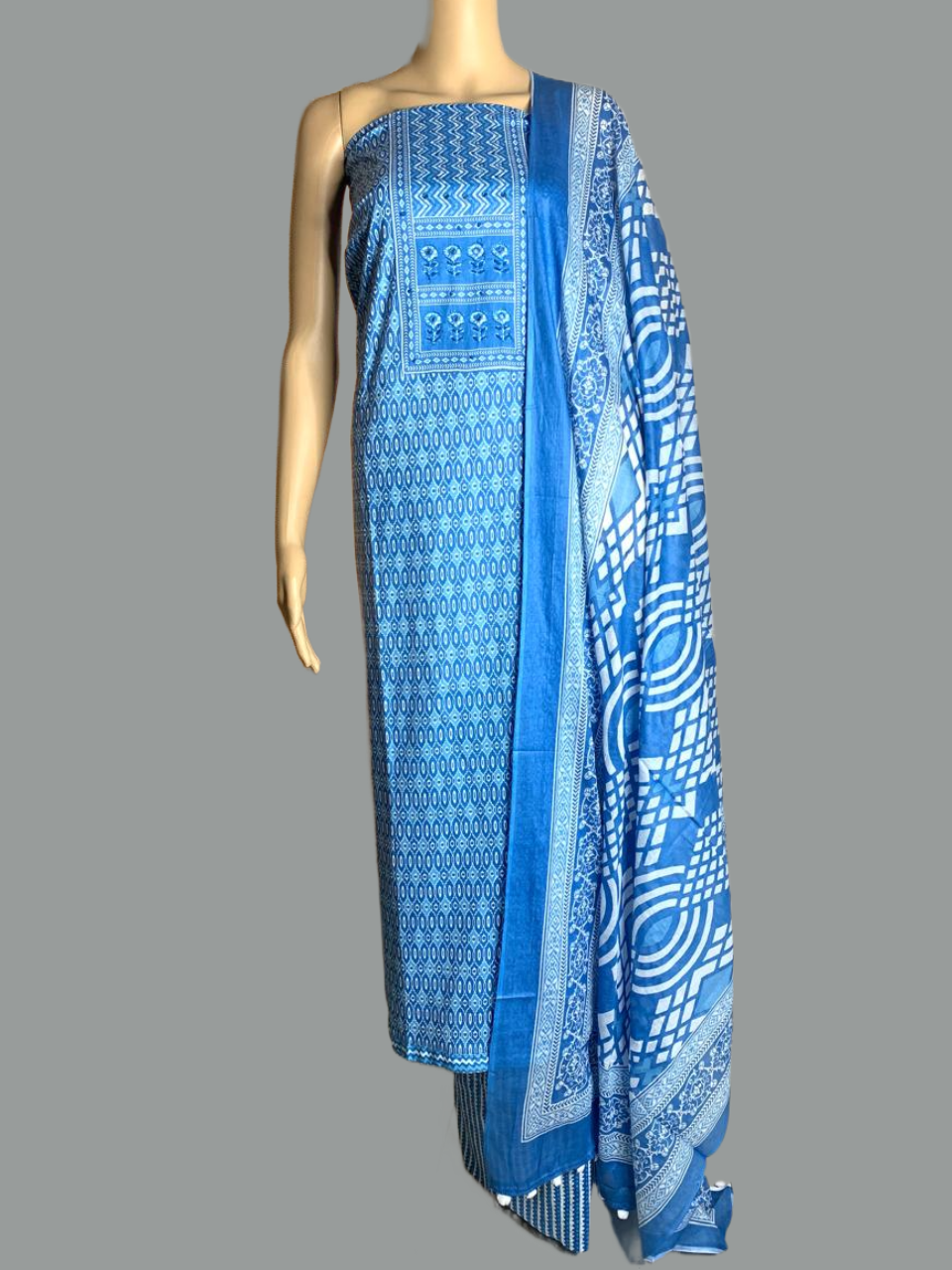 Cotton Unstitched Suit