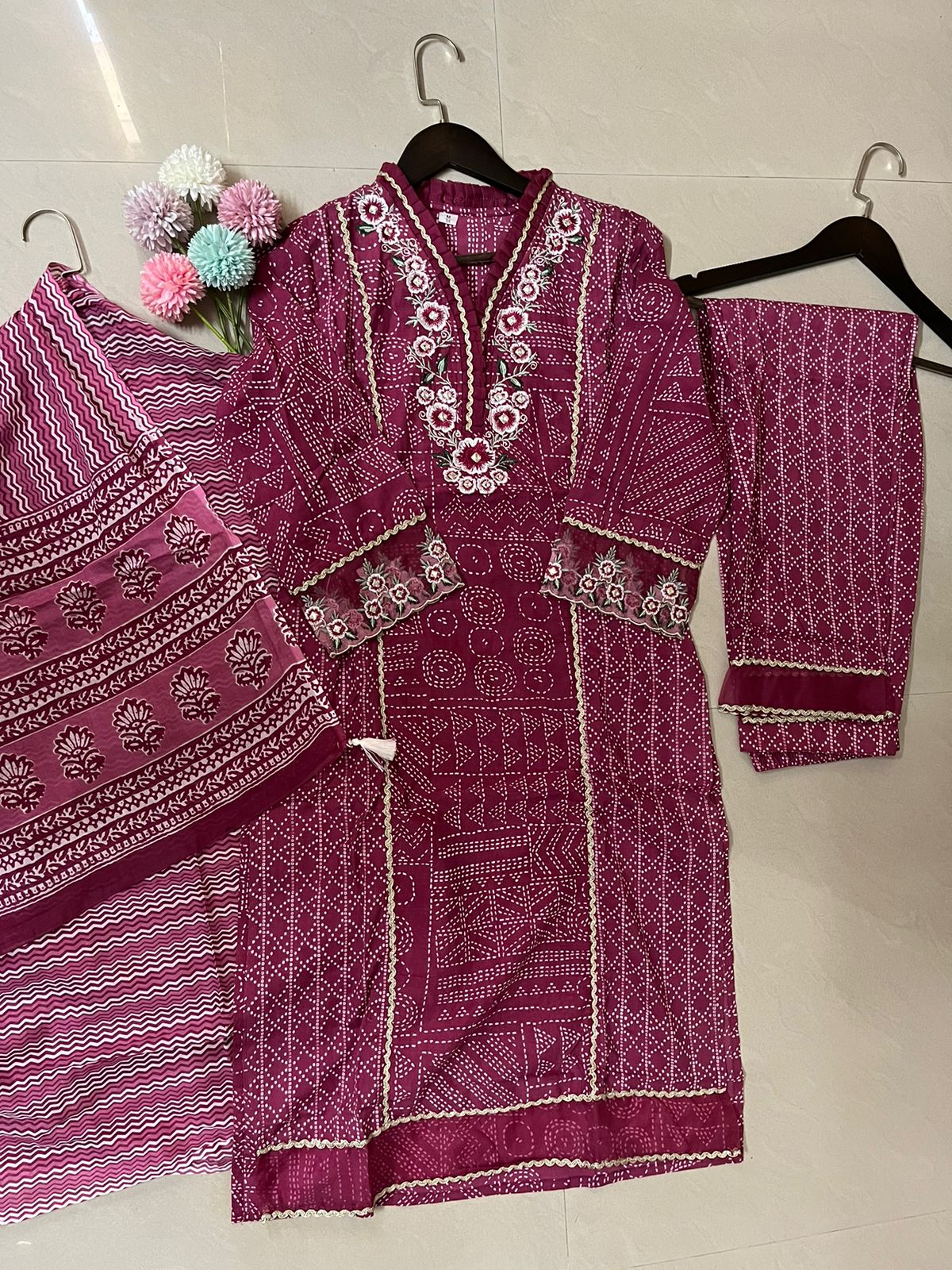 Designer Cotton Suit