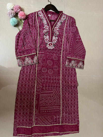 Designer Cotton Suit