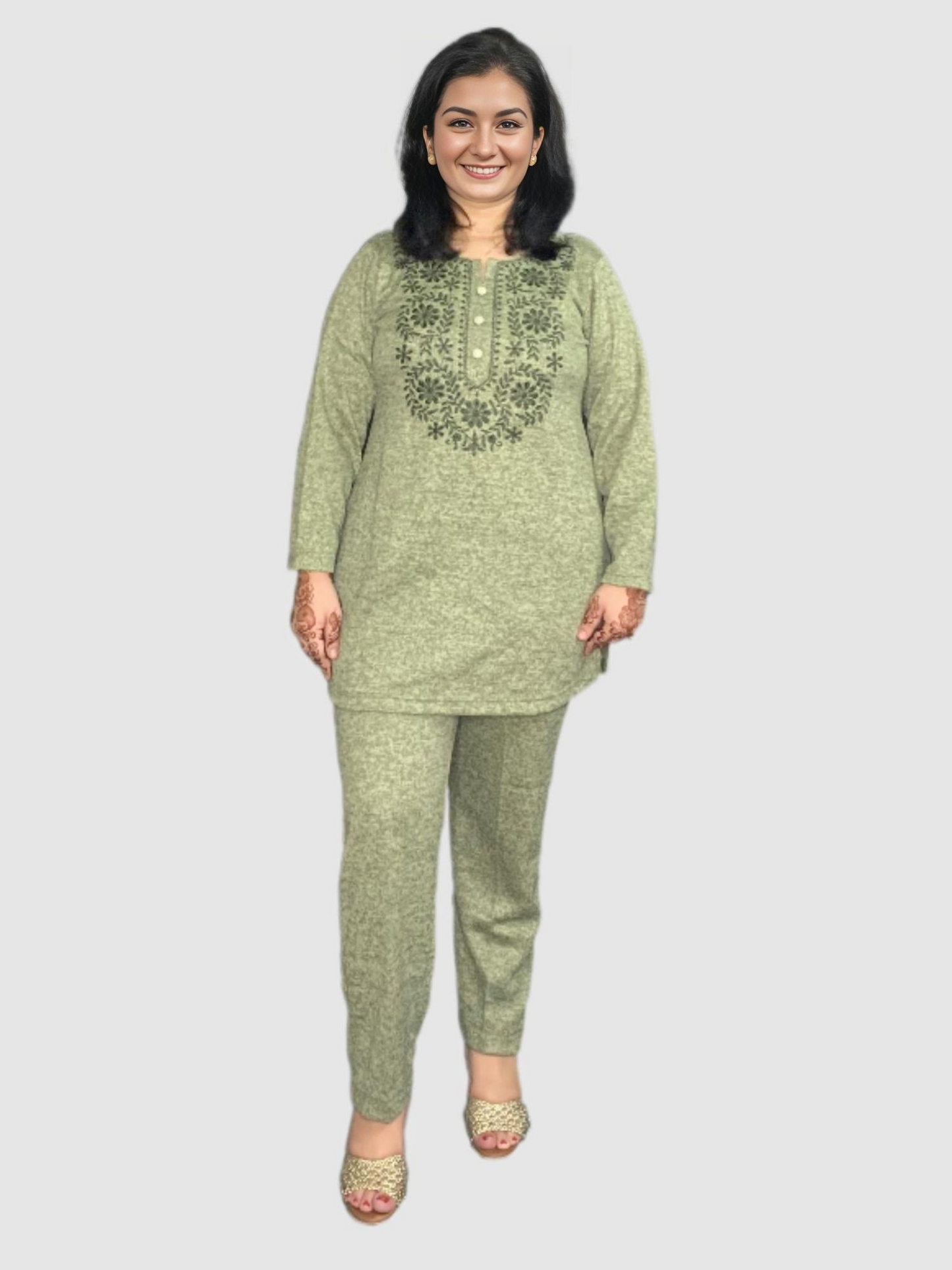 Karachi Wool Coord Set Cum Loungewear