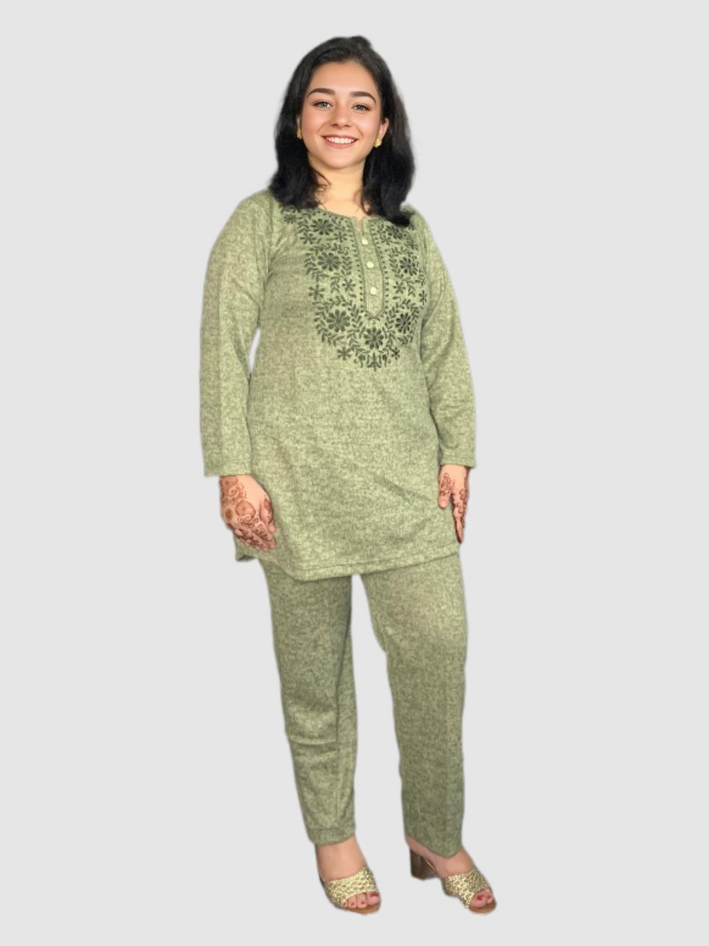 Karachi Wool Coord Set Cum Loungewear