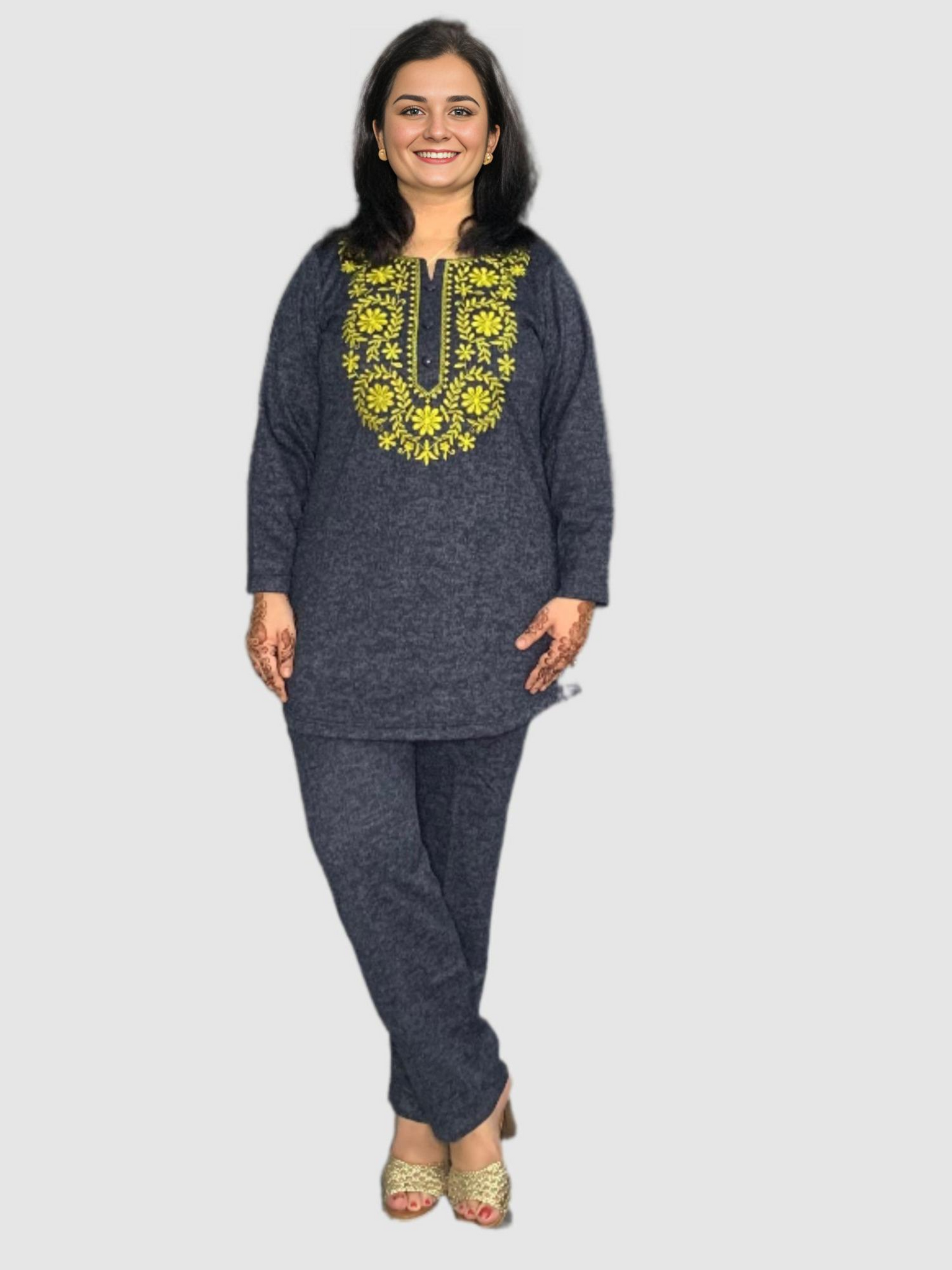 Karachi Wool Coord Set Cum Loungewear