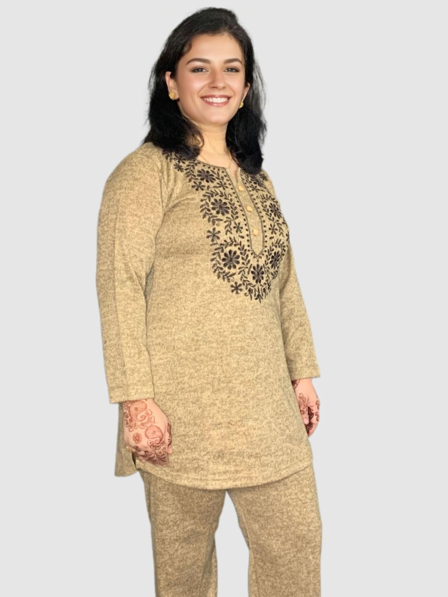 Karachi Wool Coord Set Cum Loungewear