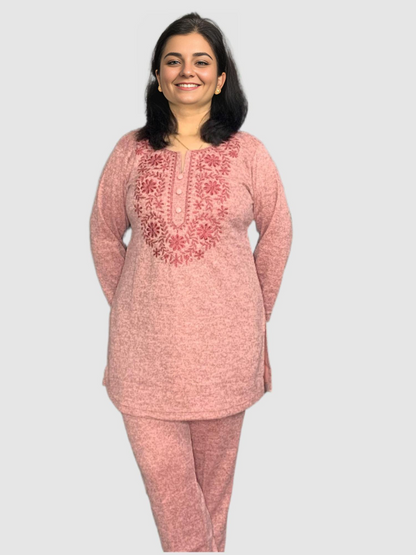 Karachi Wool Coord Set Cum Loungewear