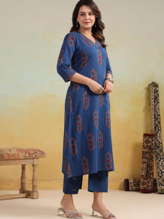 Elegant Cotton Kurta Set