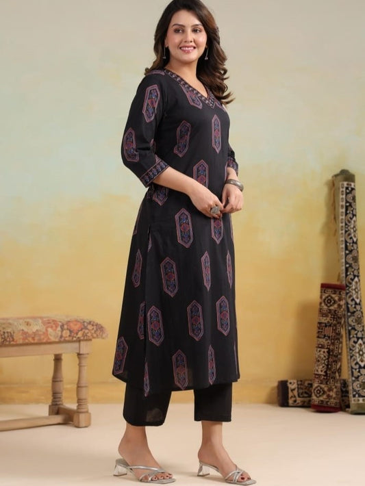 Elegant Cotton Kurta Set