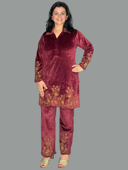maroon