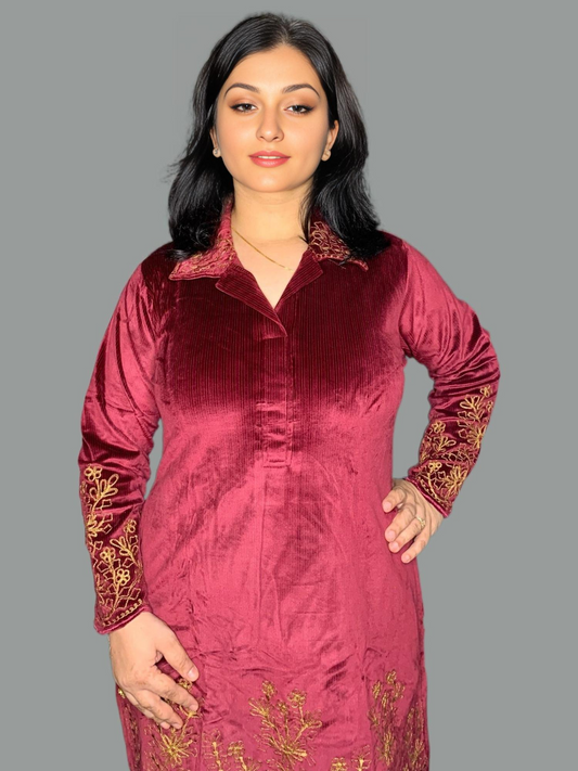 maroon