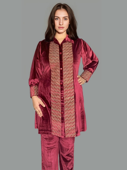 maroon