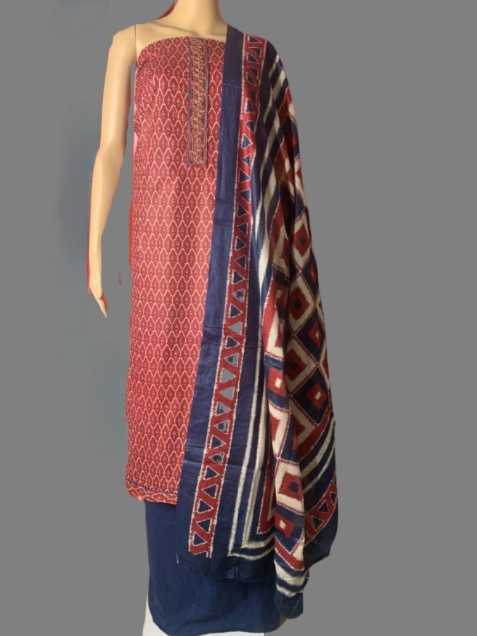 Cotton Unstitched Suit