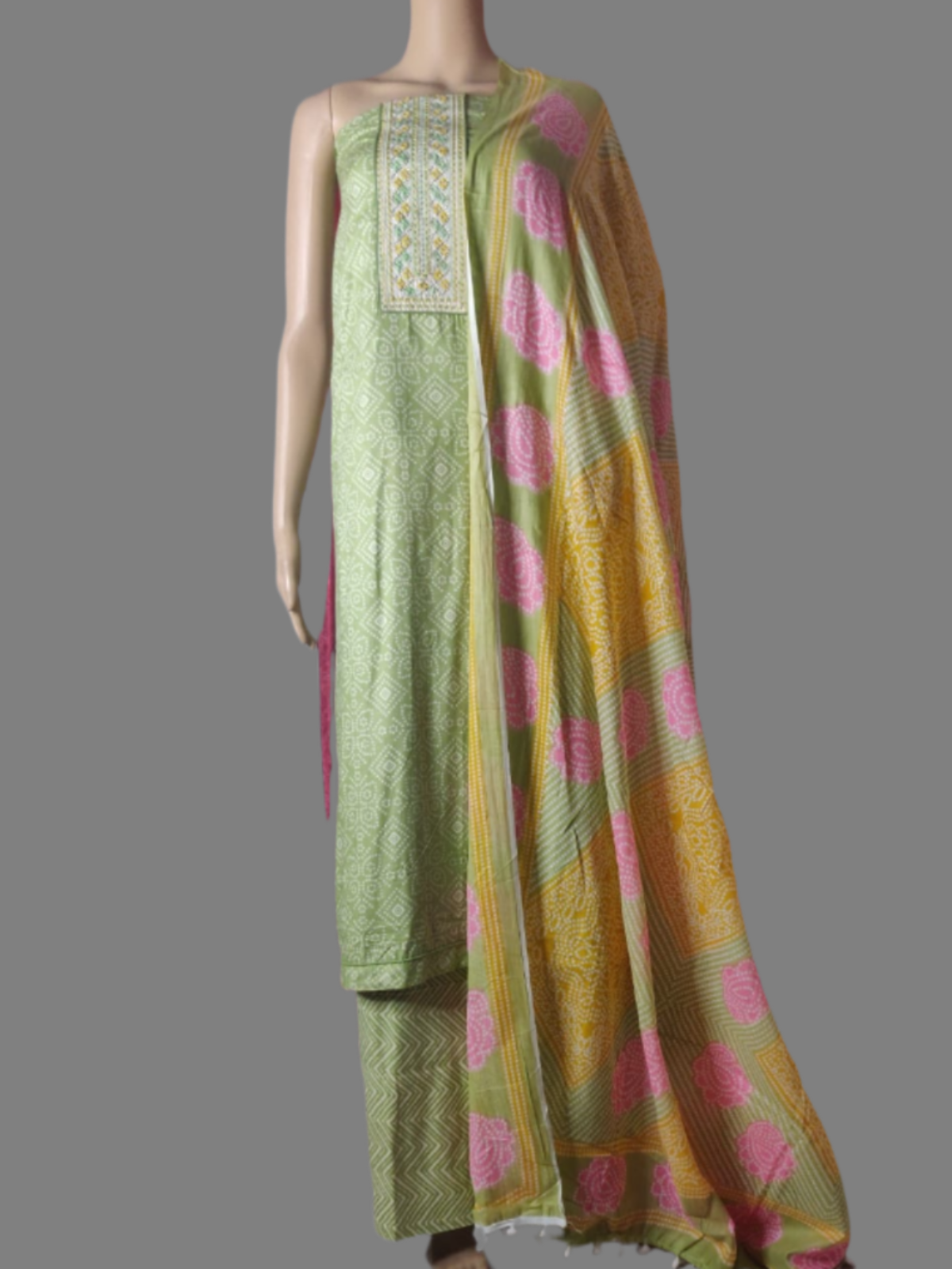 Cotton Unstitched Suit