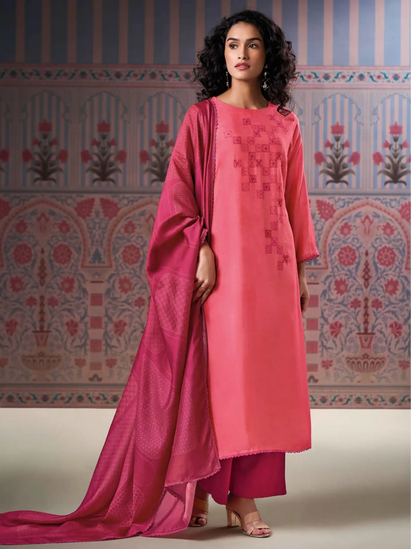 Premium Bemberg Silk Unstitched Suit