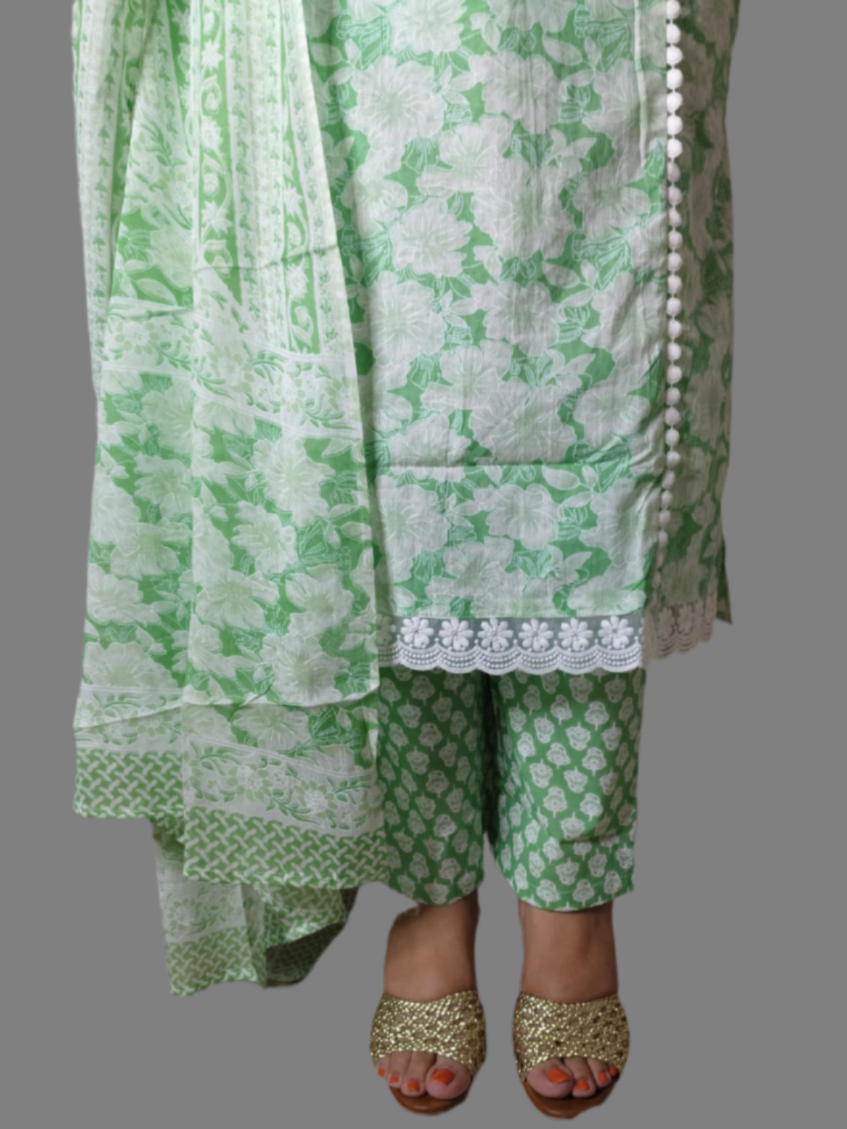 Elegant Cotton Stitched Suit