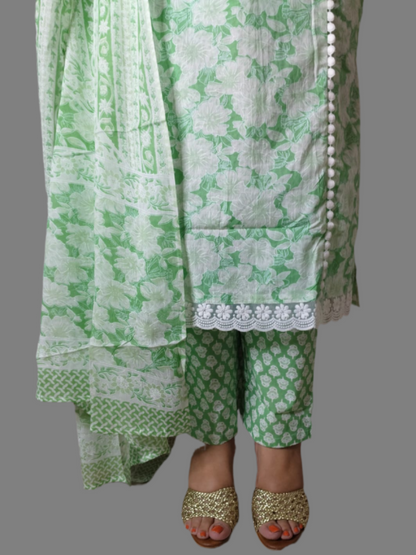 Elegant Cotton Stitched Suit