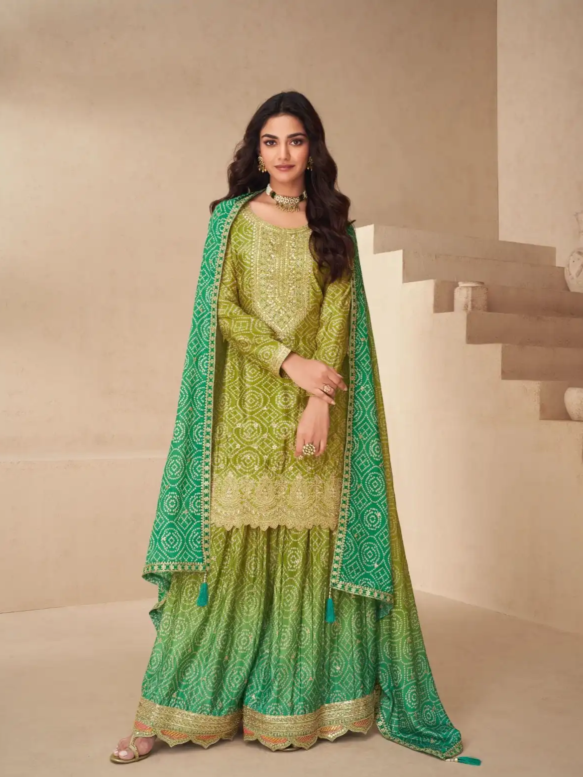 green