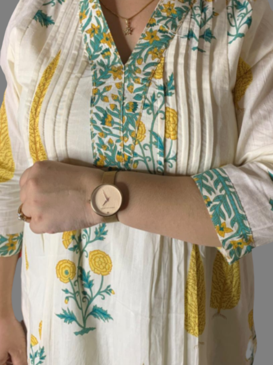 Elegant Cotton Pant Suit