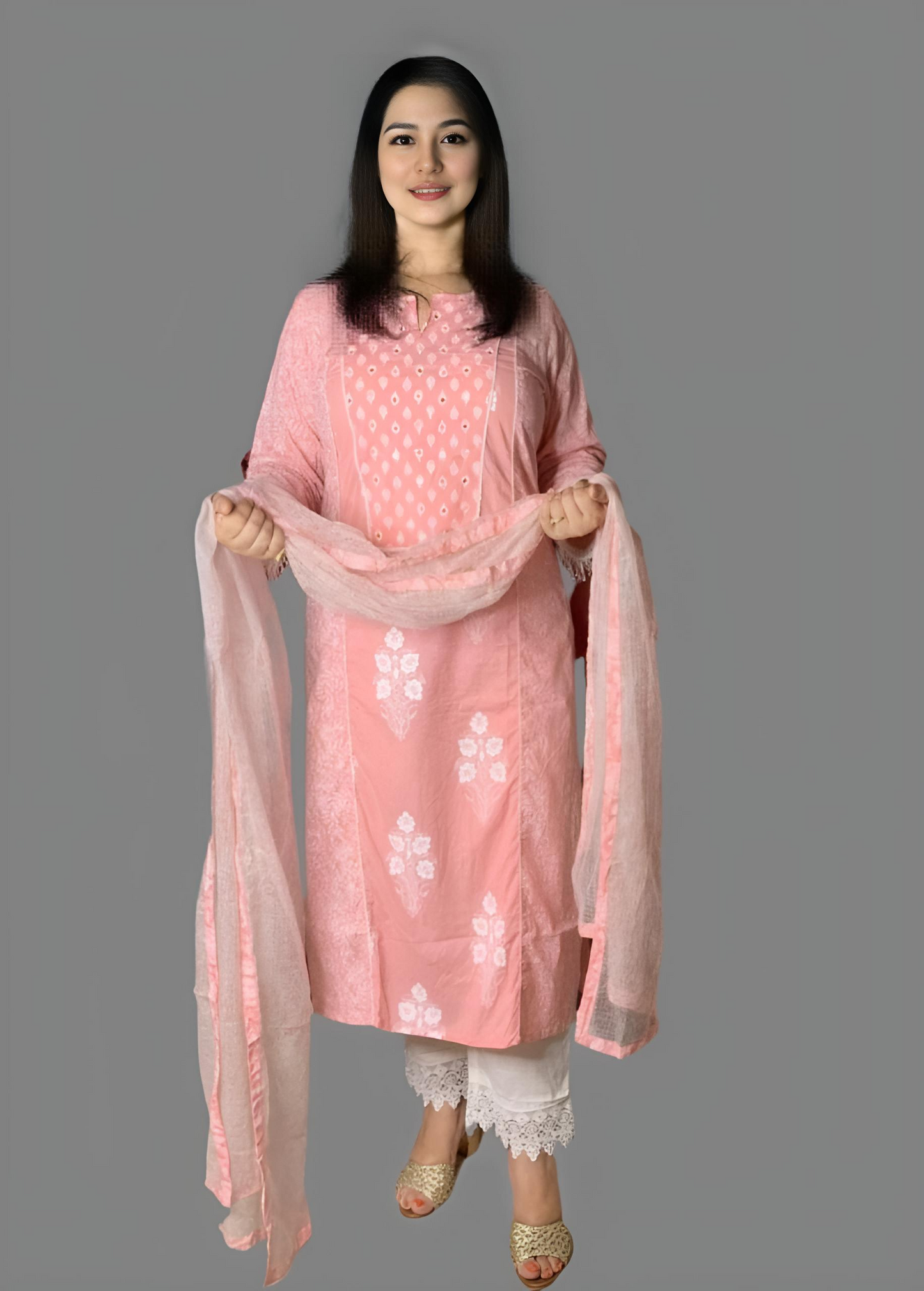 Elegant Cotton Stitched Suit