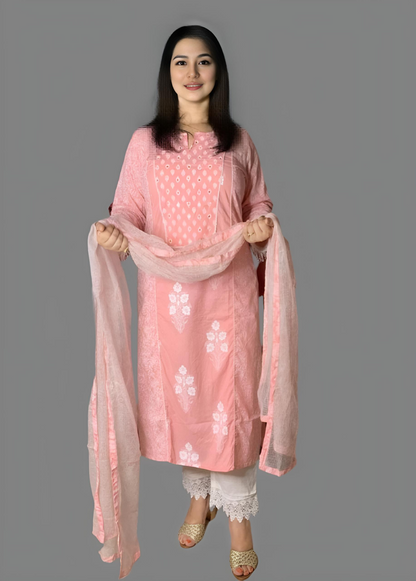 Elegant Cotton Stitched Suit